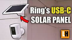 Ring Solar Panels (USB-C) 2nd Generation - Things to KNOW.