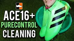 How to clean ACE 16 Purecontrol Football Boots | Laceless adidas ACE16+ Soccer Cleats