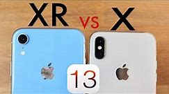 iPhone XR Vs iPhone X On iOS 13! (Speed Comparison) (BETA)