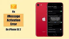 Fix Facetime & iMessages Activation Error on iPhone SE 2 | 'Waiting for Activation' error Solved