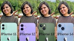 iPhone 14 vs iPhone 13 vs iPhone 12 vs iPhone 11 Detailed Camera Comparison