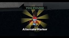 How to get ALTERNATE marker in FIND THE MARKERS Roblox - PASSCODE [ UPDATED 2024 ]