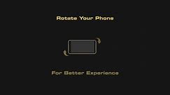Rotate Your Phone Intro Animation