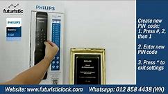 Philips Digital Lock 9200 Functions & User Guide