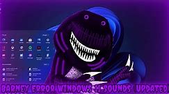 Barney Error Windows 11 Sounds (Updated)