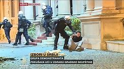 Policija razbija proteste u Beogradu, napadnuta ekipa Al Jazeere