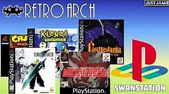 Retroarch: Playstation 1 SwanStation Setup Guide #retroarch #playstation1 #emulator