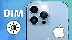 How to Dim Flashlight on iPhone - Quick and Easy Guide!