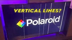 Fix your Polaroid TV with Vertical Lines on the Screen