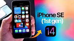 iPhone SE (1st gen) is Amazing on iOS 14