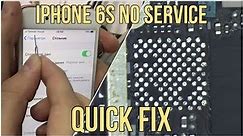 iPhone 6S No Service (Easy and Fast Fix)
