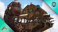 I Tamed a Titanosaur and Built a Gigantic Mobile Base! - ARK Survival Evolved [E125]