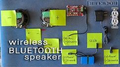 How to Wire a Bluetooth Wireless Speaker //Fast & Easy (DIY)