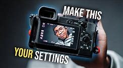 How to Setup your Sony Camera for Photography | a6400
