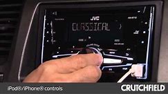 JVC KW-R710 Display and Controls Demo | Crutchfield Video