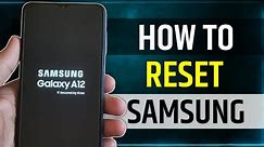 How to Reset Your Samsung Phone to Factory Settings 2024 | reset samsung phone to factory default