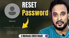 How to RESET Forgotten Password in Windows 10/11 (2023) | 3 Methods