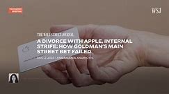 Behind Apple’s Split With Goldman Sachs