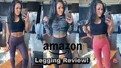 Affordable Activewear// Amazon Leggings Review//90 Degree Leggings Review