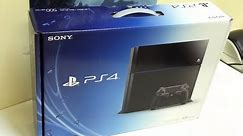 PS4 Console Unboxing