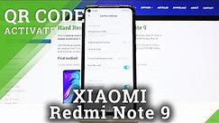 How to Activate QR Code Scanning on XIAOMI Redmi Note 9 – Scan QR Codes
