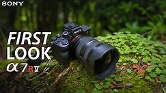 FIRST LOOK: Sony Alpha 7R V | Official announcement and event