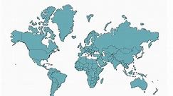 Animated Mercator map shows countries true to size
