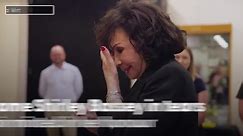 Shirley Bassey moved to tears striking coin at Royal Mint to honour 70-year career