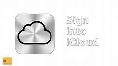 How to sign into iCloud