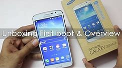 Samsung Galaxy Grand 2 Unboxing First boot & hands on Overview