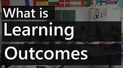 What is Learning Outcomes in a Lesson Plan | Teacher Education Terms Video || SimplyInfo.net