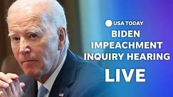 Watch live: House Republicans hold first impeachment inquiry hearing of President Biden