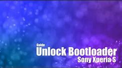 Xperia S: How to your Unlock Bootloader