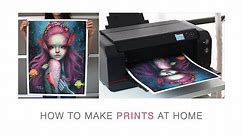 HOW TO MAKE PRINTS at home! ❤️ Tutorial