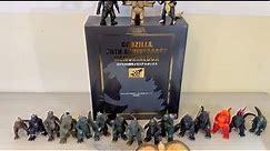 Godzilla Bandai 50th Anniversary Memorial Box Opening and Review! - Every Figure and Card is Shown!