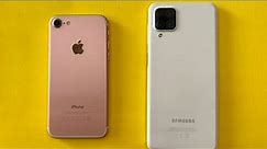 iPhone 7 vs Samsung Galaxy A12