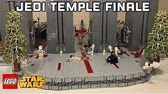 Building the Jedi Temple in LEGO - the FINALE