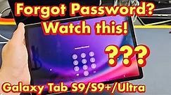 Galaxy Tab S9/S9+/Ultra: Forgot Password? Let's Factory Reset!