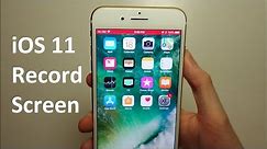 How to Record Screen on iPhone 7!
