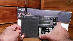 Sony ICF-7600DS World Receiver