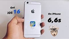 Install & Download IOS 16 on iPhone 6s || Get iOS 16 beta on iPhone 6,6s