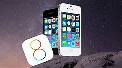 iPhone 4s on iOS 8 unboxing!