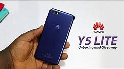 Huawei Y5 Lite Unboxing and First Review