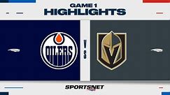 NHL Game 1 Highlights | Oilers vs. Golden Knights - May 3, 2023