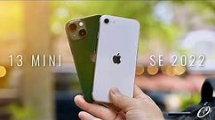 iPhone 13 mini vs iPhone SE (2022) with Camera Test Comparison