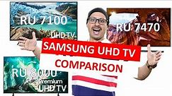 Samsung 4K LED TV - Big Comparison | RU7100 | RU7470 | RU8000