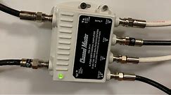 TV Antenna Signal Amplifier | 4-way Amplified Splitter - Channel Master CM-3414