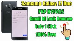 Samsung Galaxy J7 Duo Frp Bypass Only One Click 👉 All Samsung J Series Frp Bypass