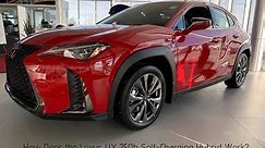How Does the Lexus UX 250h Self-Charging Hybrid Work?