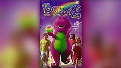 Barney’s Great Adventure: The Movie (1998) - 1998 VHS (Canadian Release)